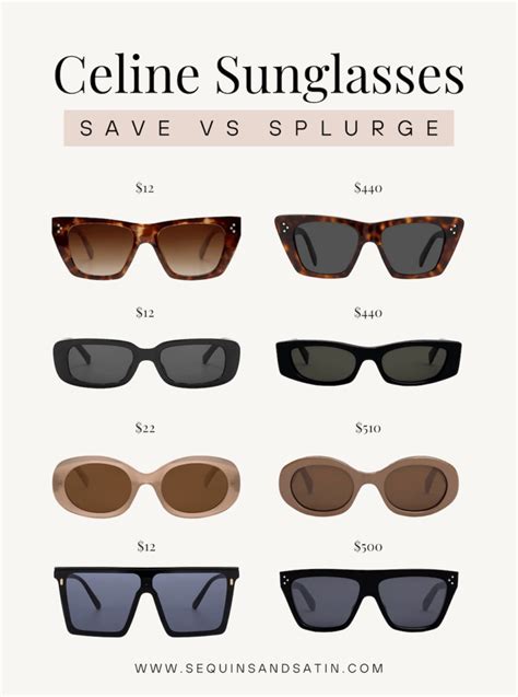 celine sunglasses dupe amazon|loewe sunglasses dupe.